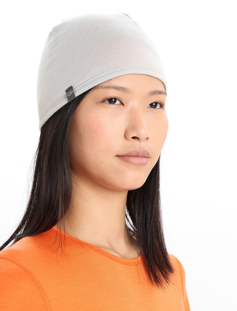 Chapeaux Icebreaker Unisex Merino Pocket Beanie Homme Orange Beige | FR 1102YXFU